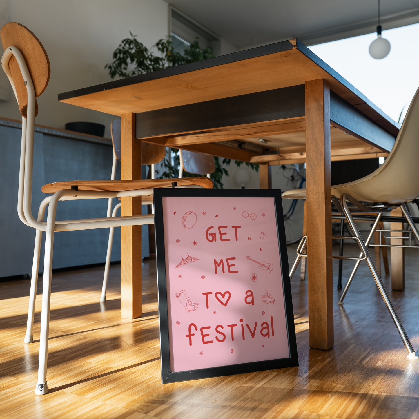 Get me to a Festival Print