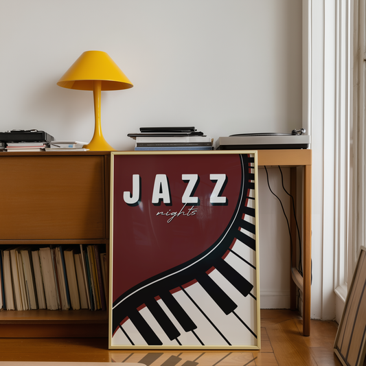 Jazz Nights Print