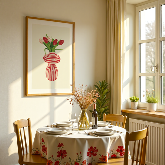 Tulip Vase Print