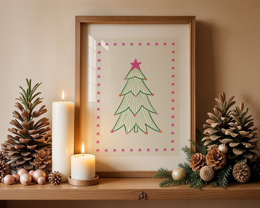 Christmas Tree Print