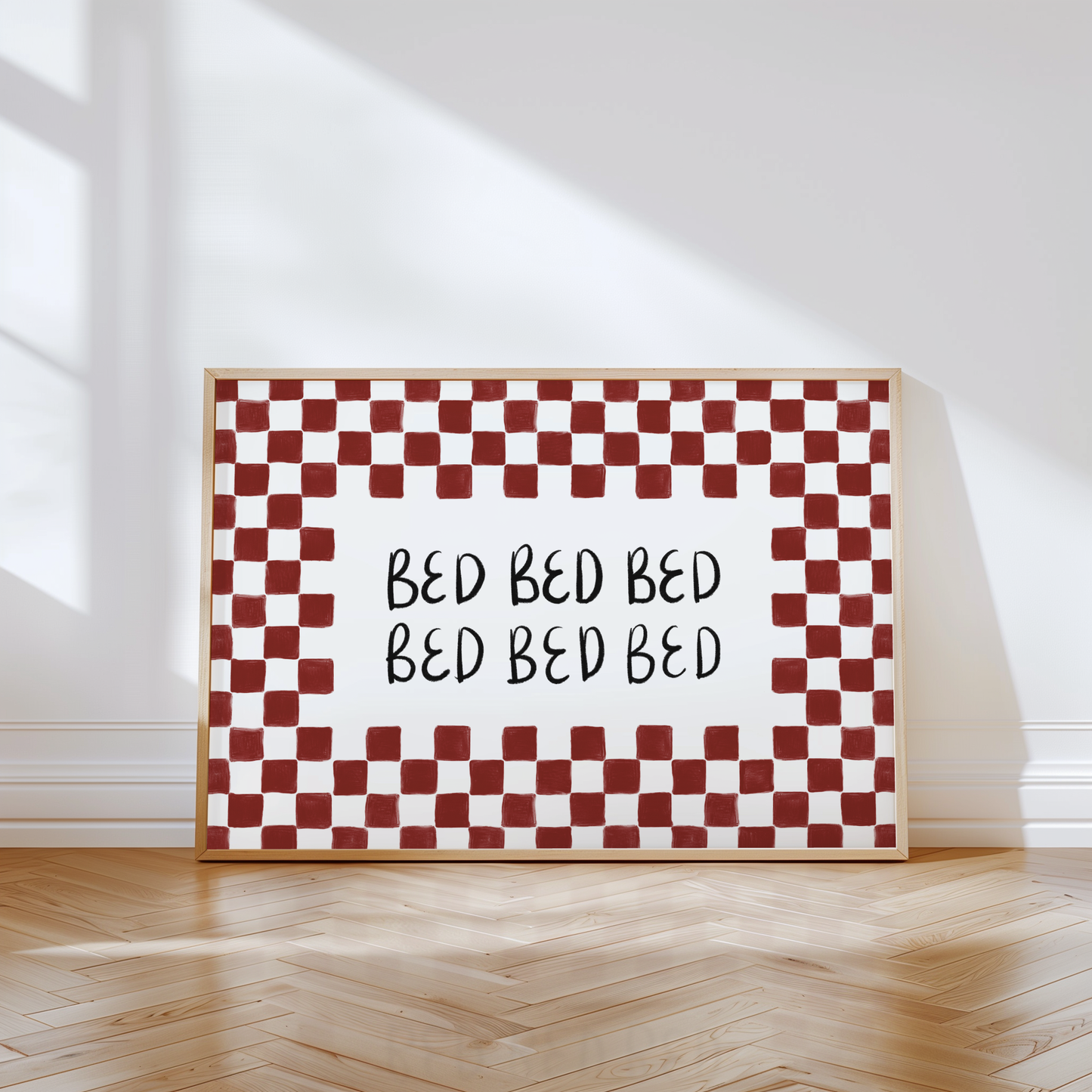 Bed Bed Bed Print