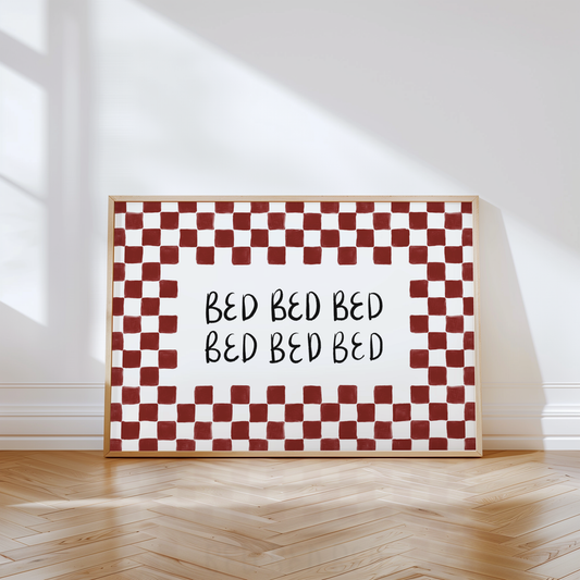 Bed Bed Bed Print