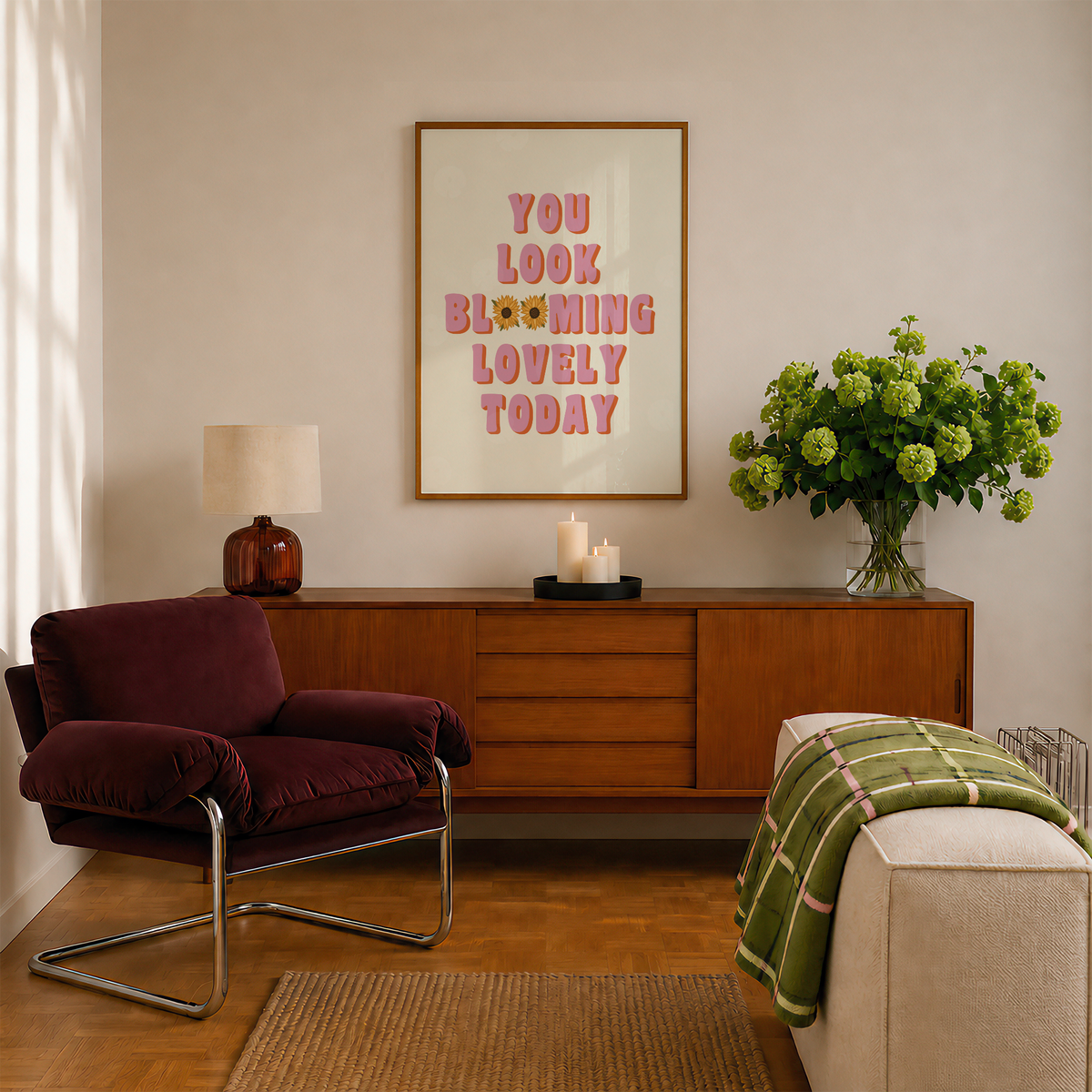 You Look Blooming Lovely Today Print