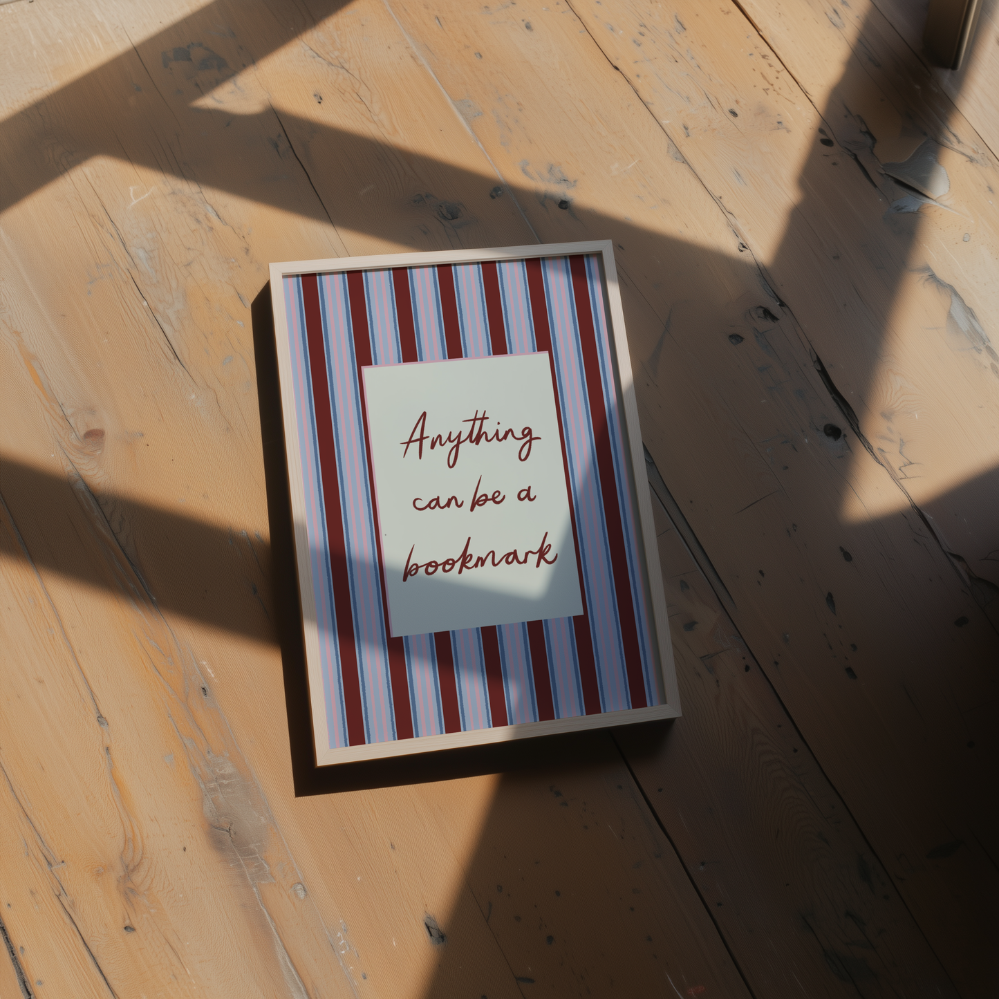 Anything Can Be a Bookmark Print