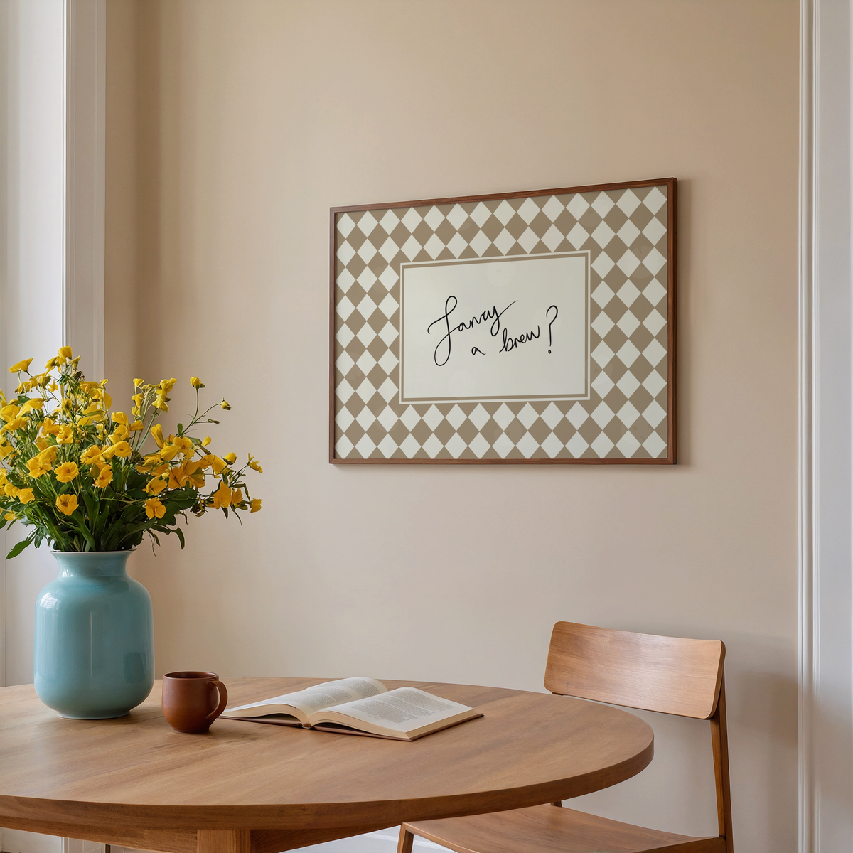 Fancy A Brew Print
