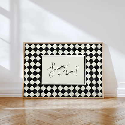 Fancy A Brew Print