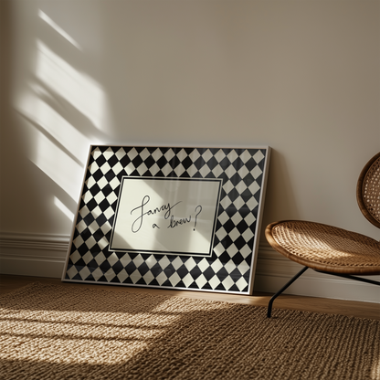 Fancy A Brew Print
