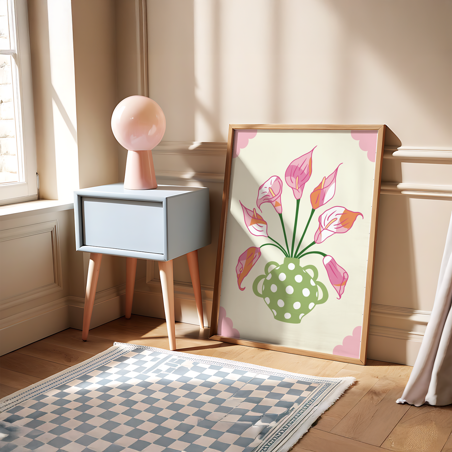 Calla Lily Vase Print