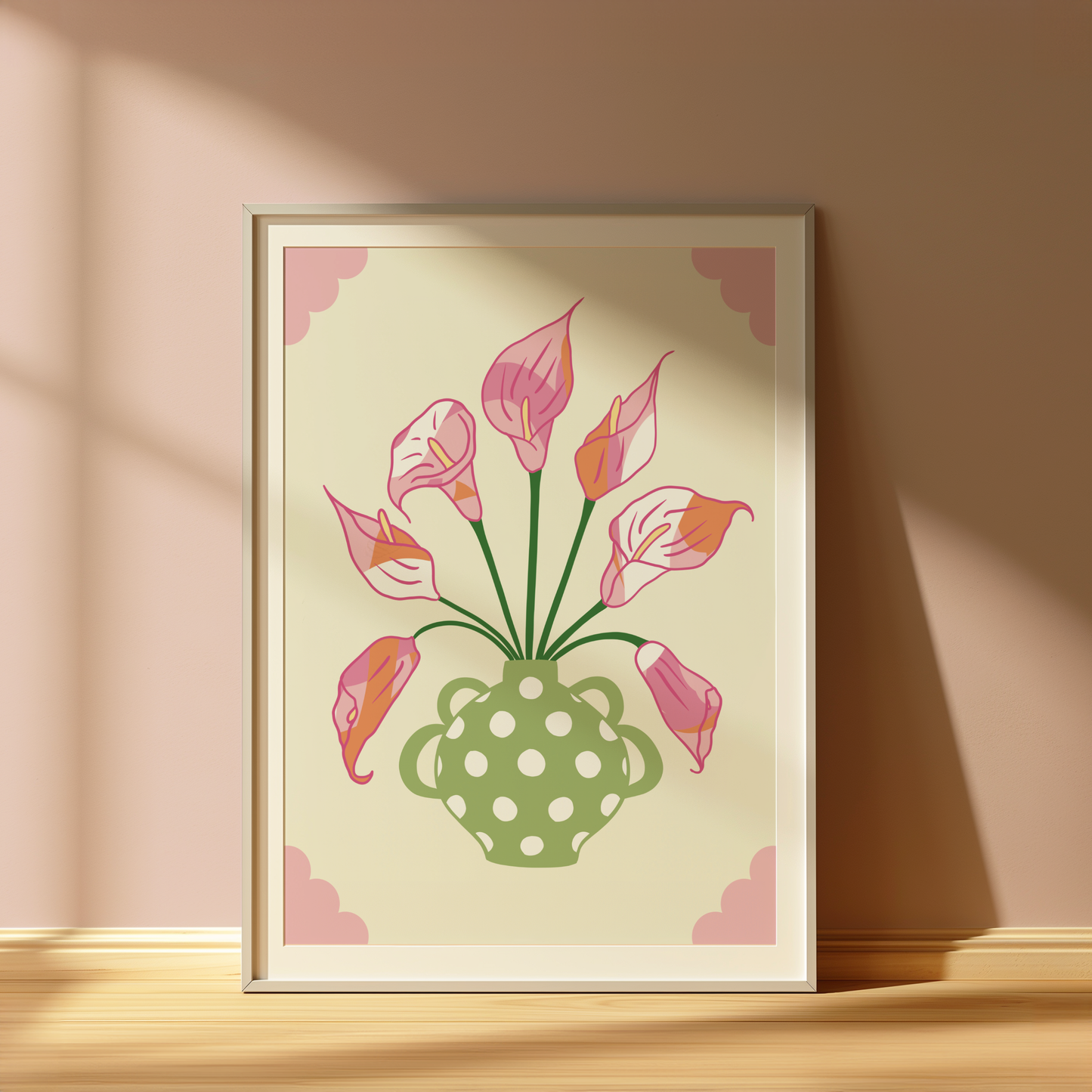 Calla Lily Vase Print