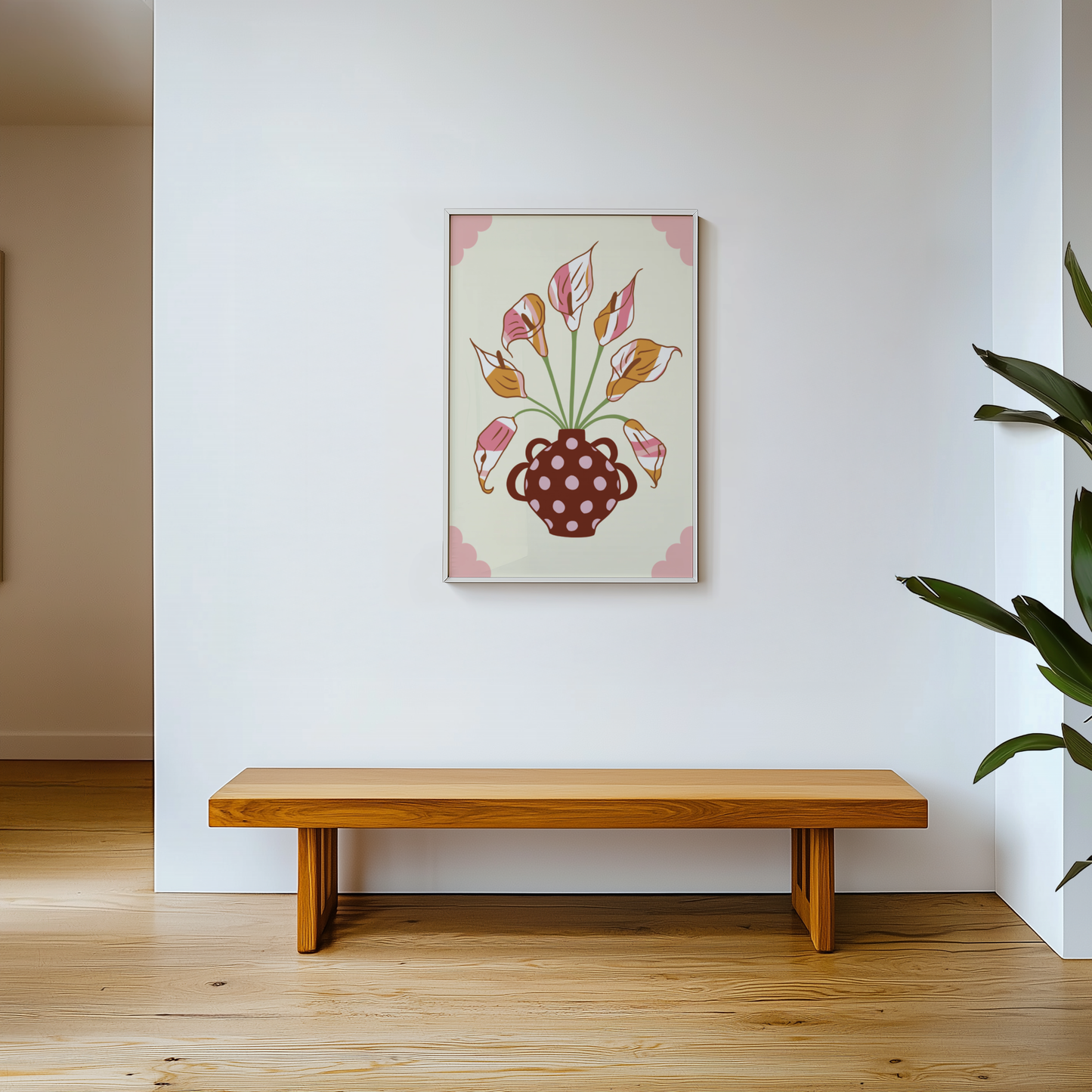 Calla Lily Vase Print
