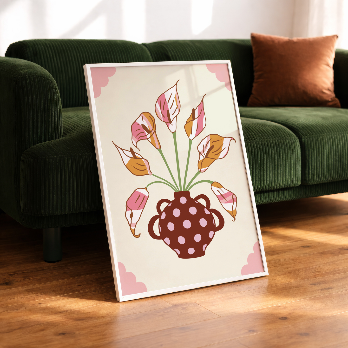 Calla Lily Vase Print