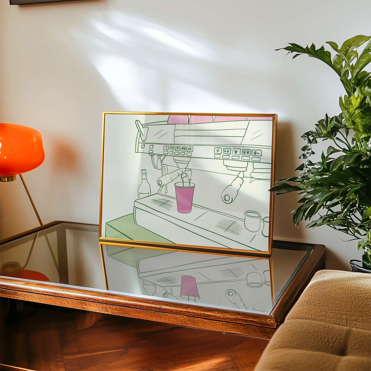 Coffee Machine Print