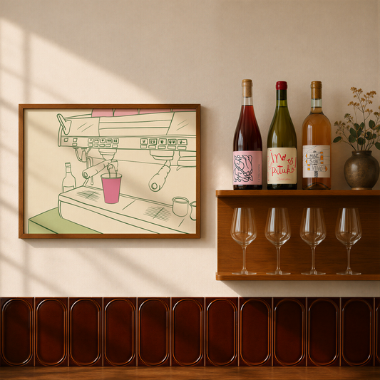 Coffee Machine Print