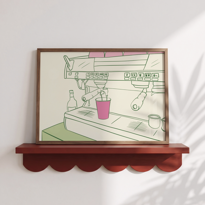 Coffee Machine Print