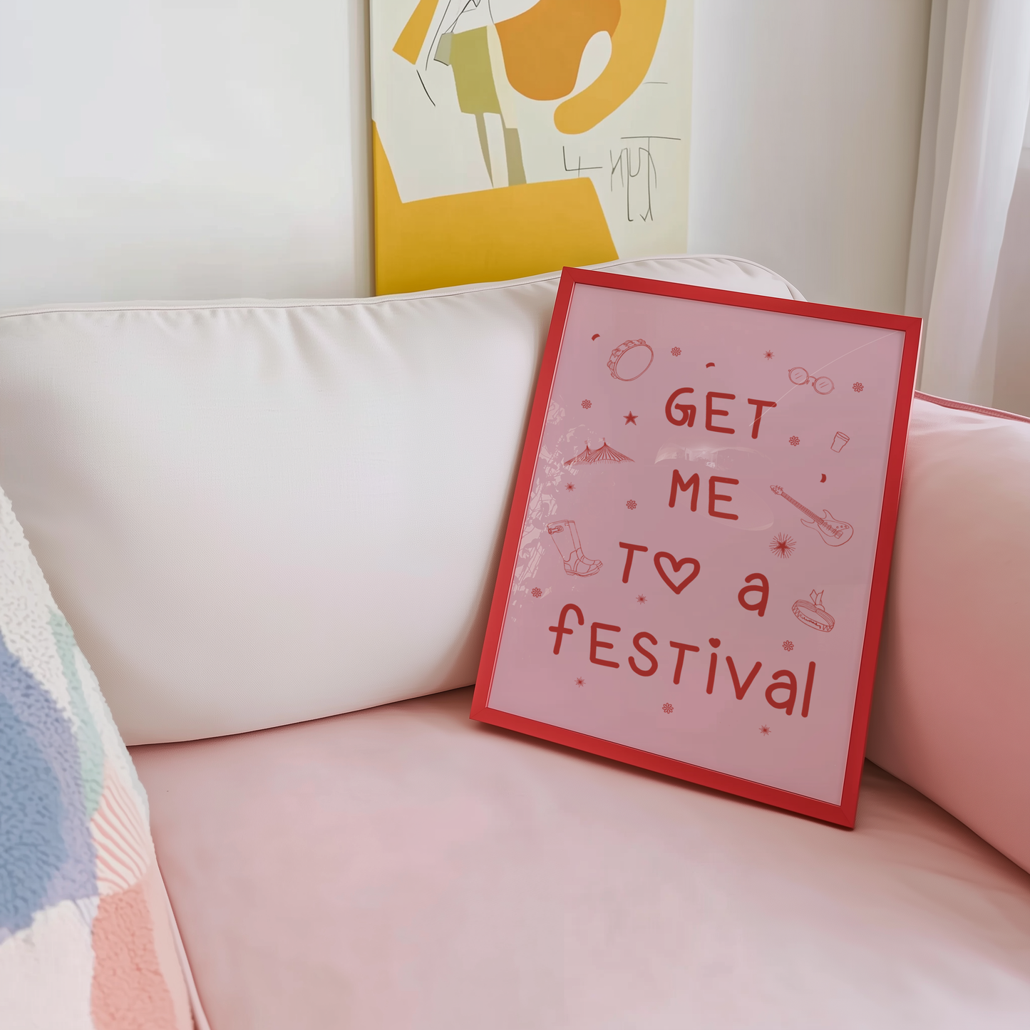 Get me to a Festival Print