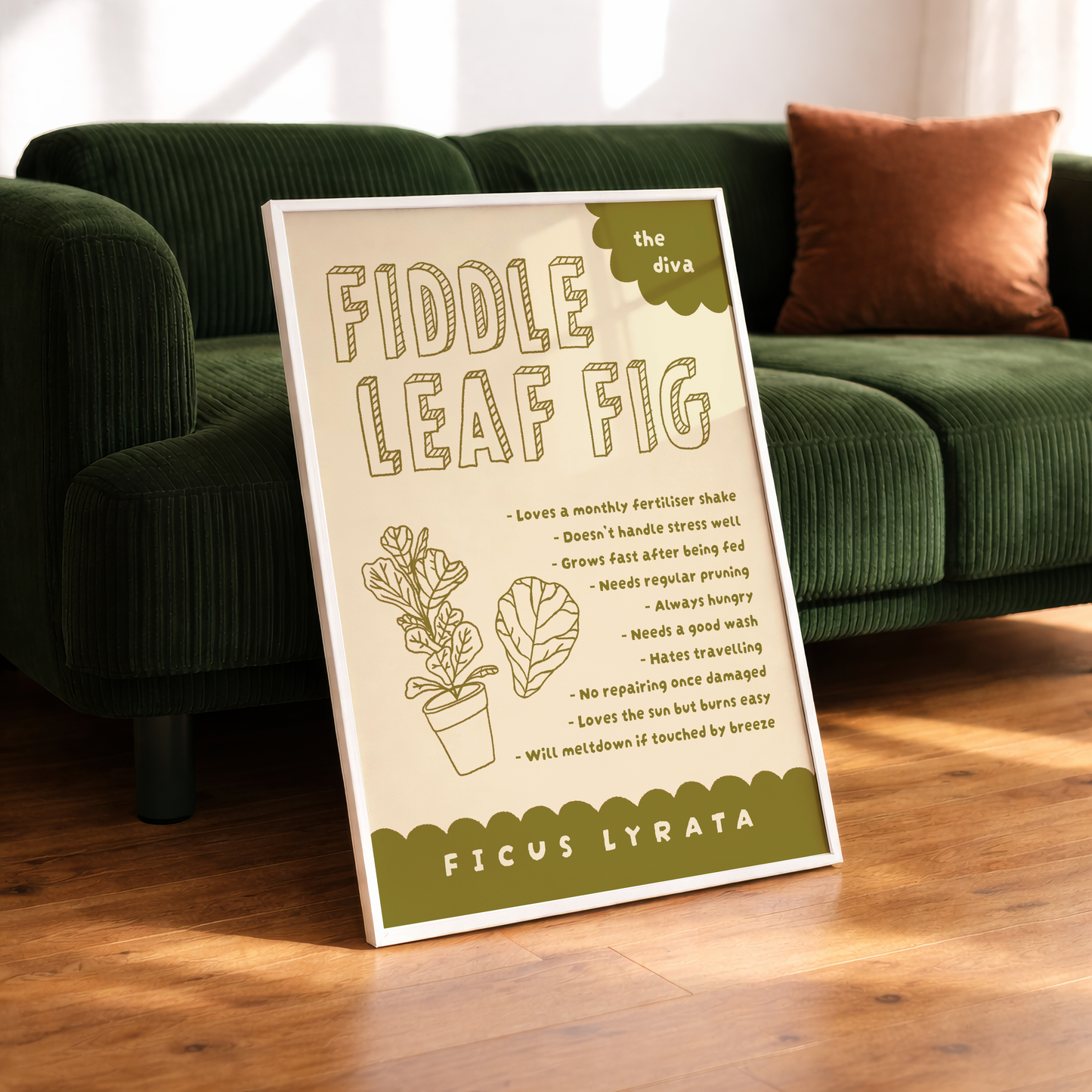 Fiddle Leaf Fig Poster Print