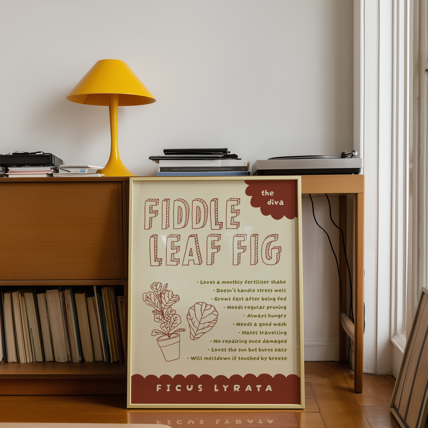 Fiddle Leaf Fig Poster Print