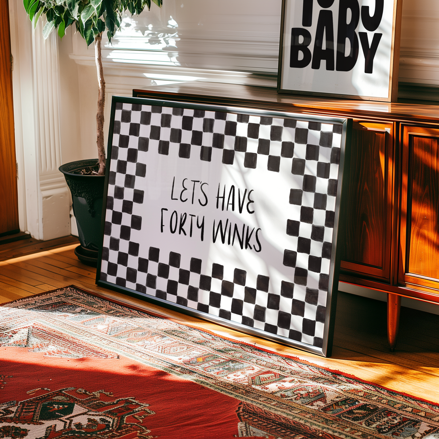 Let's Have Forty Winks Print