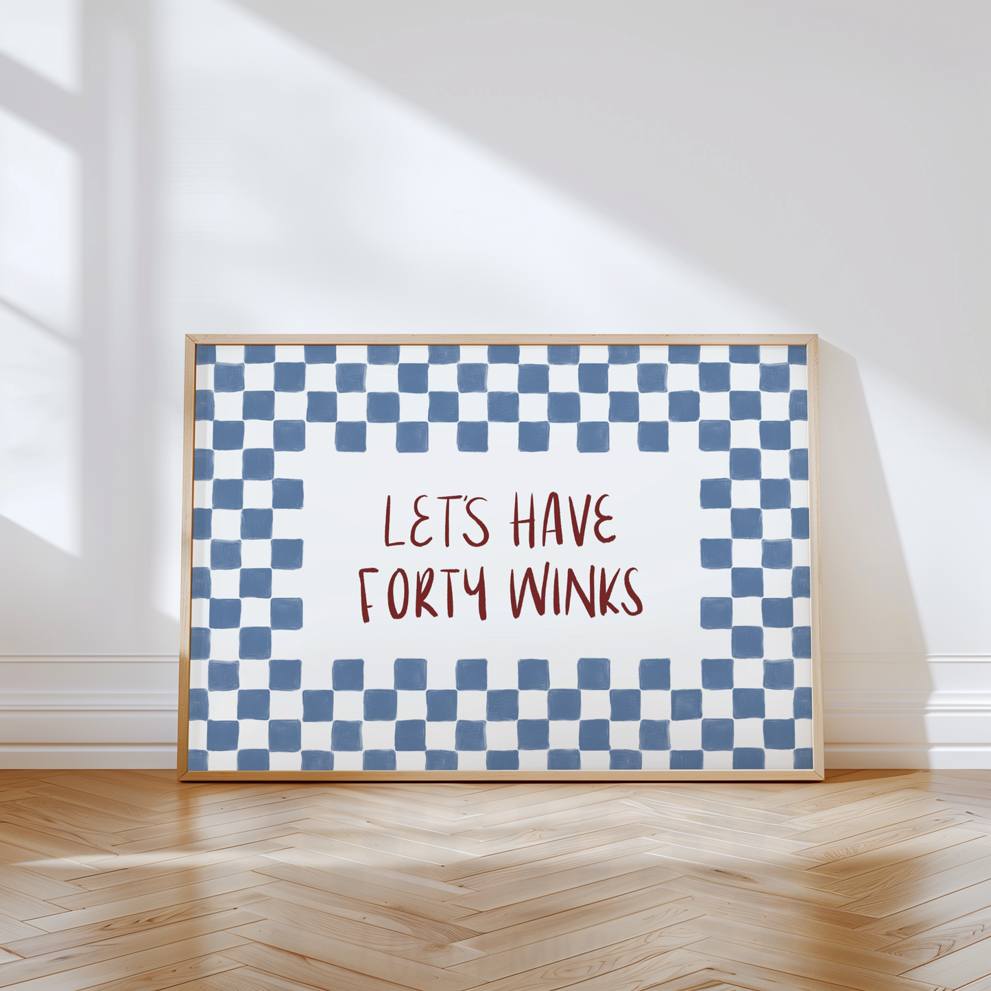 Let's Have Forty Winks Print