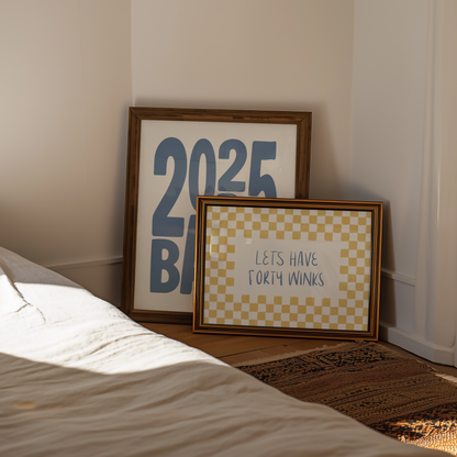 Let's Have Forty Winks Print