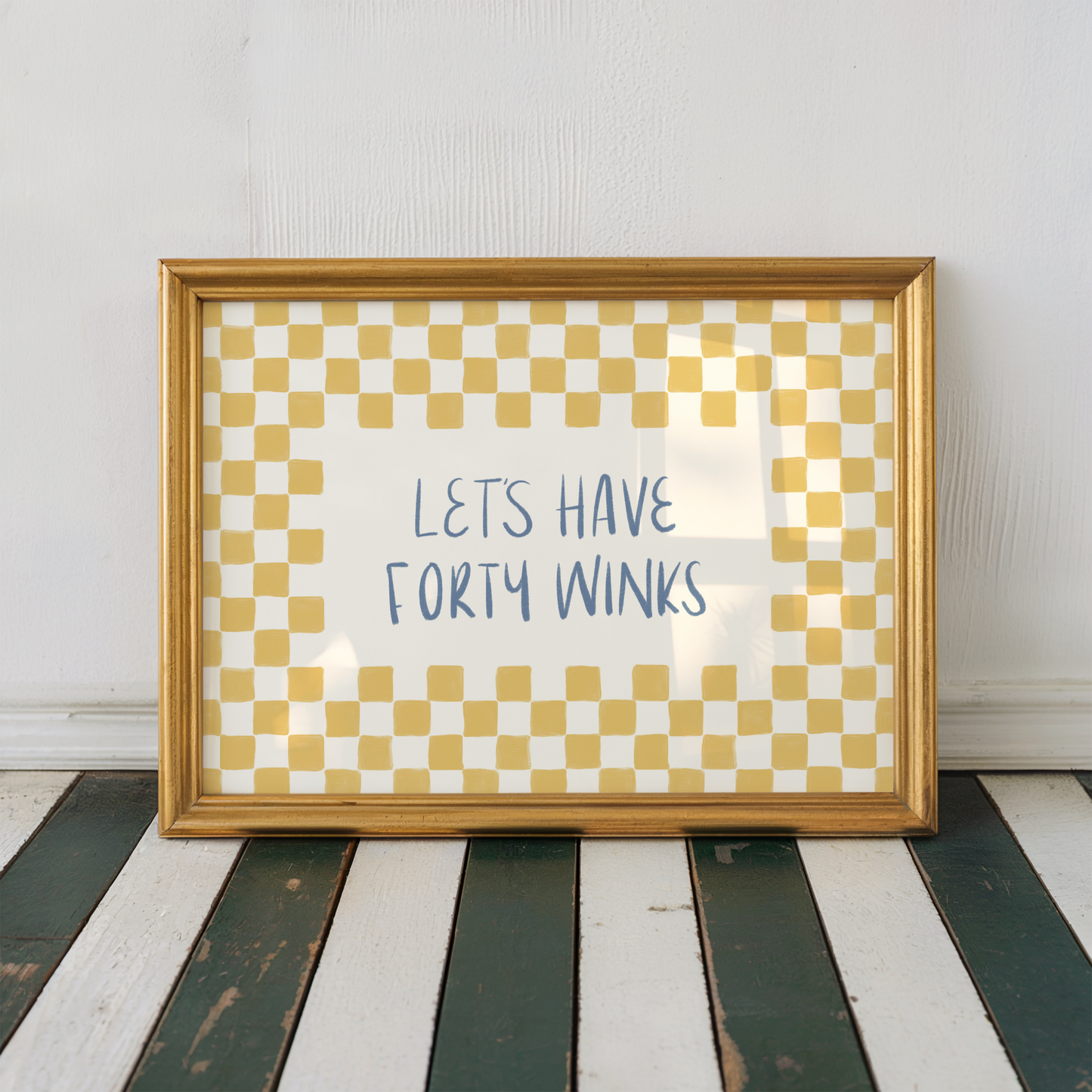 Let's Have Forty Winks Print