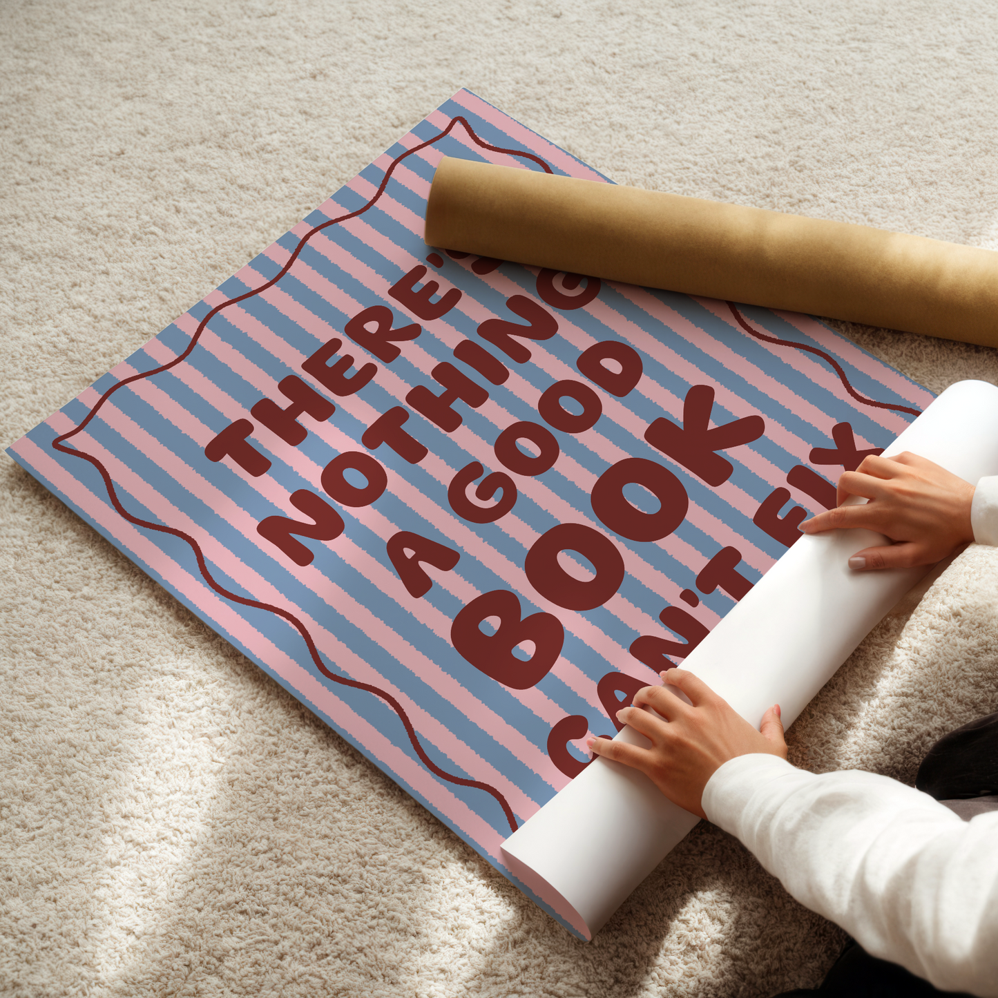 There's Nothing a Good Book Can't Fix Print