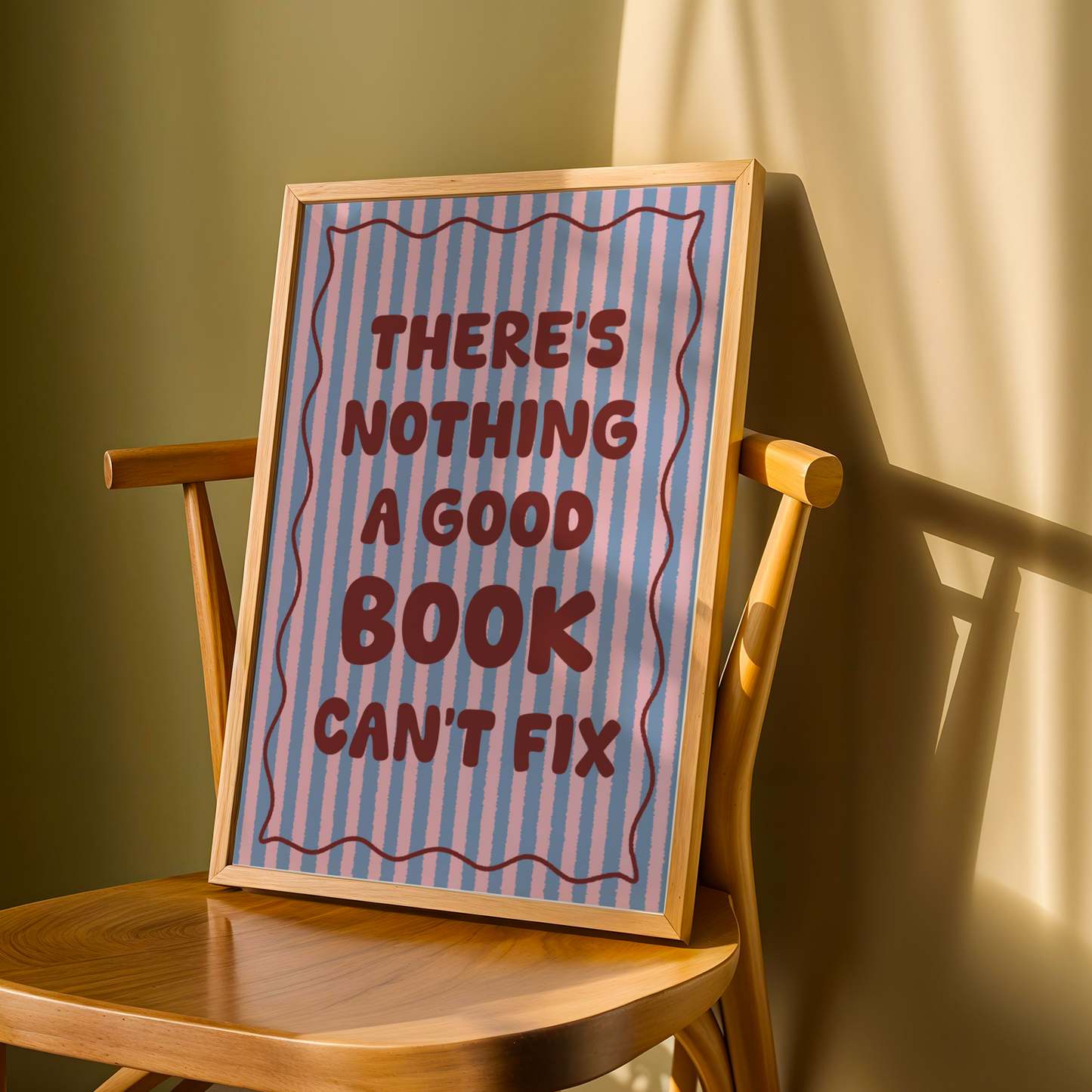 There's Nothing a Good Book Can't Fix Print