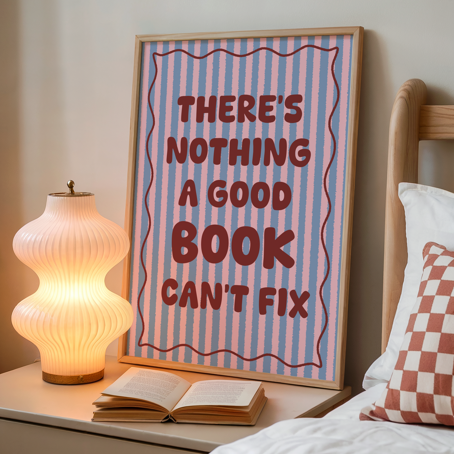 There's Nothing a Good Book Can't Fix Print