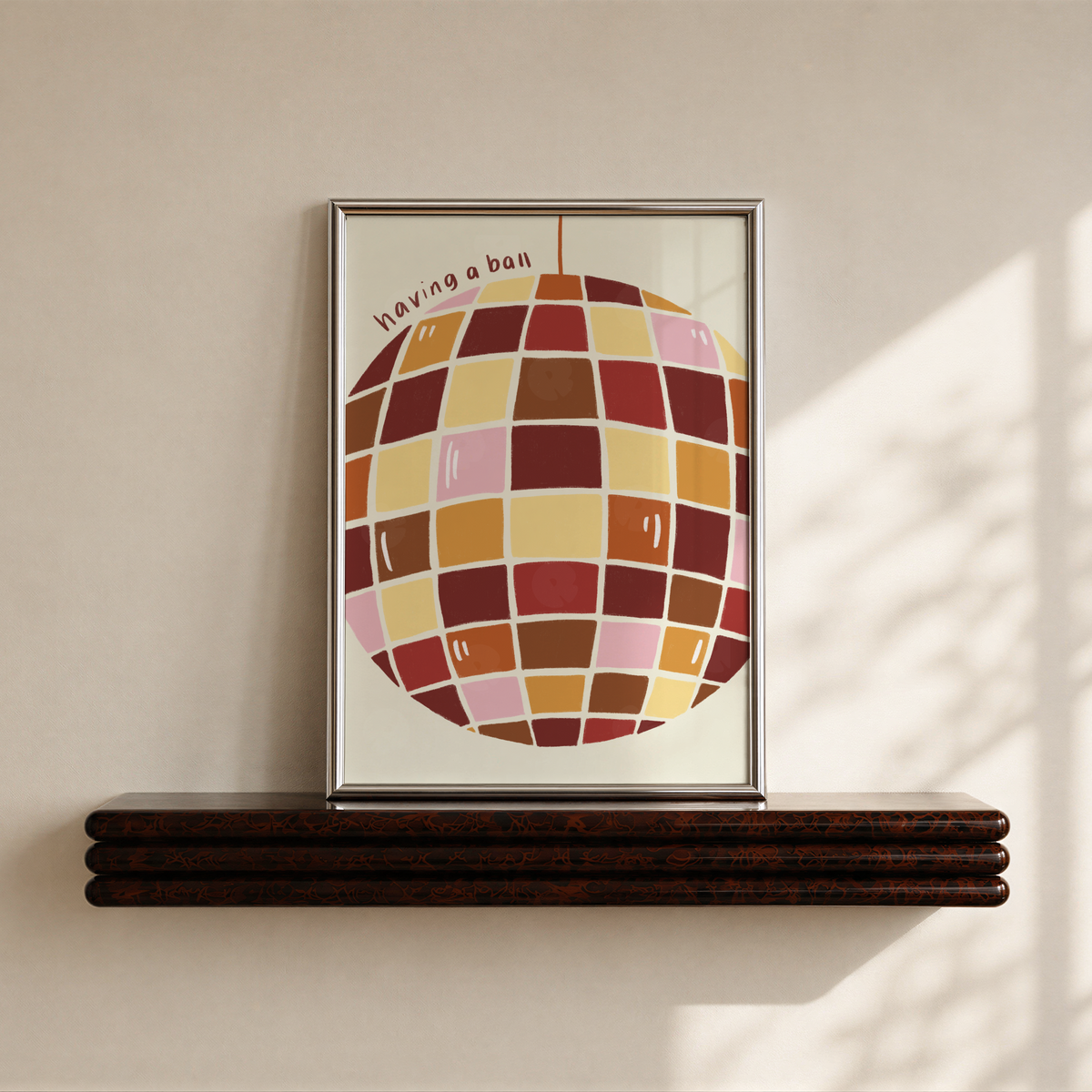 Having a Ball Disco Print