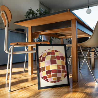 Having a Ball Disco Print