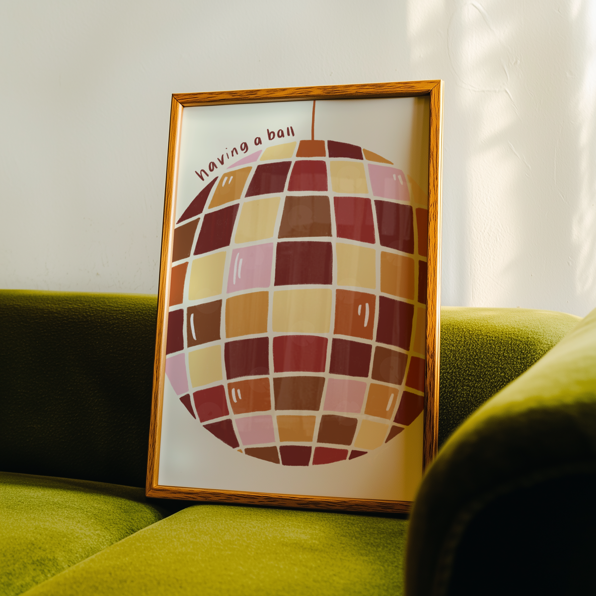 Having a Ball Disco Print