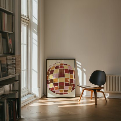 Having a Ball Disco Print