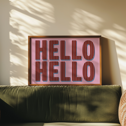 Hello Hello Print