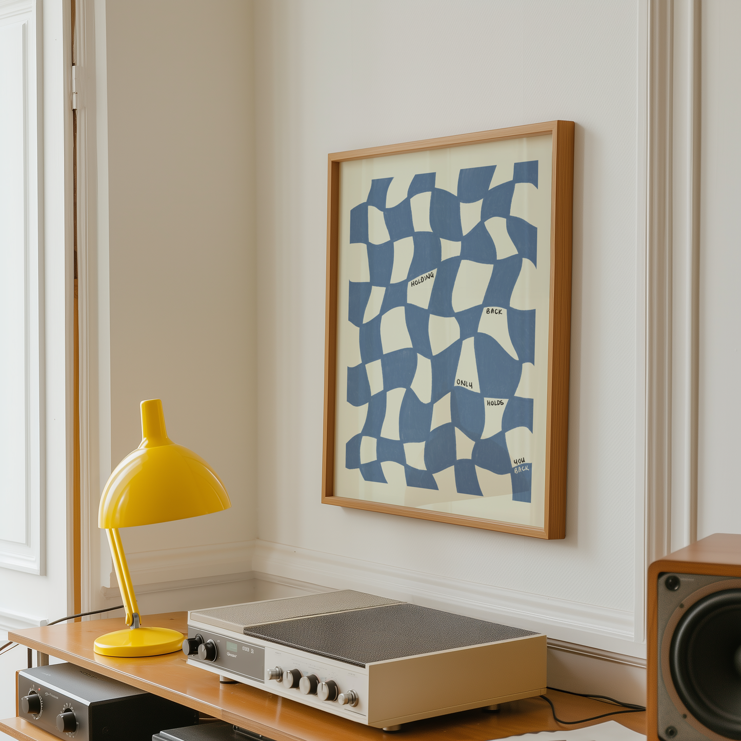 Holding Back Only Holds You Back Print