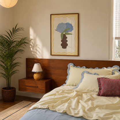 Hydrangea Vase Print