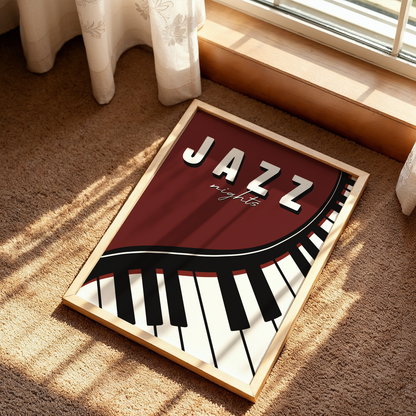 Jazz Nights Print