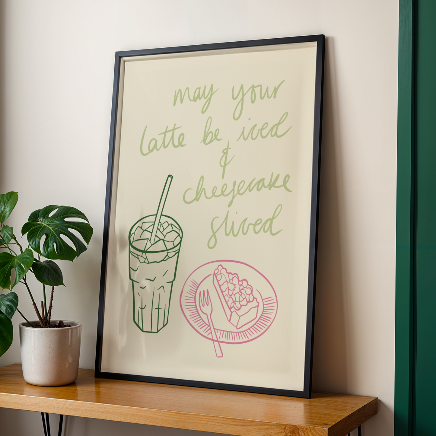Iced Latte Print