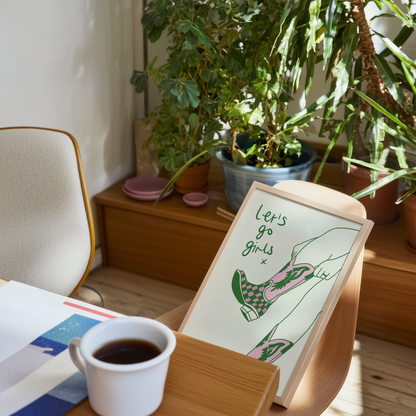 Let's Go Girls Print