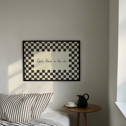 Let's Have a Lie In Print