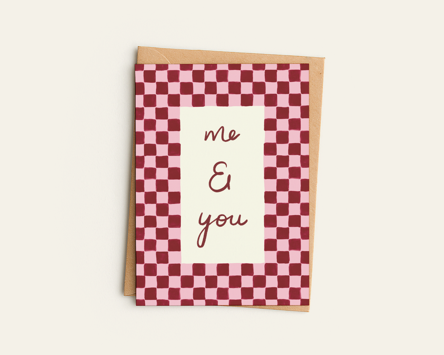 Me and You Greetings Card