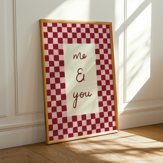 Me and You Print