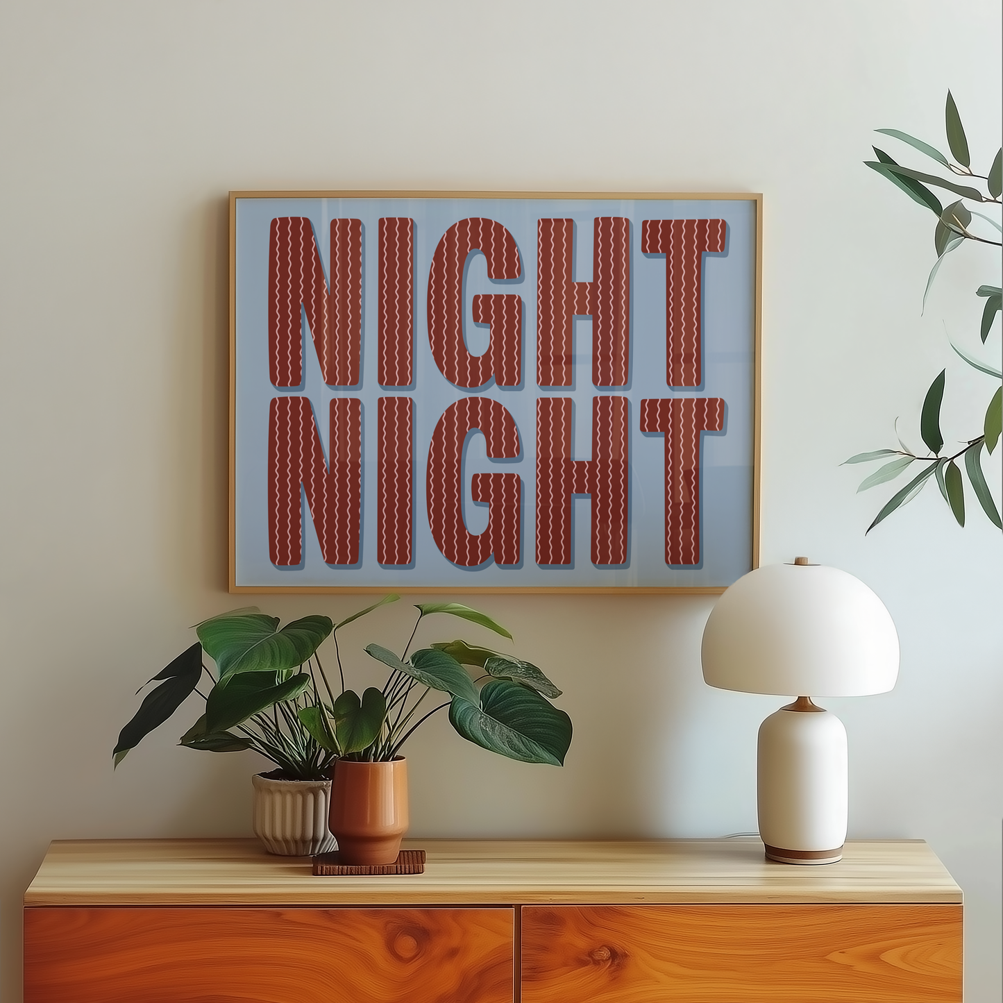 Night Night Print