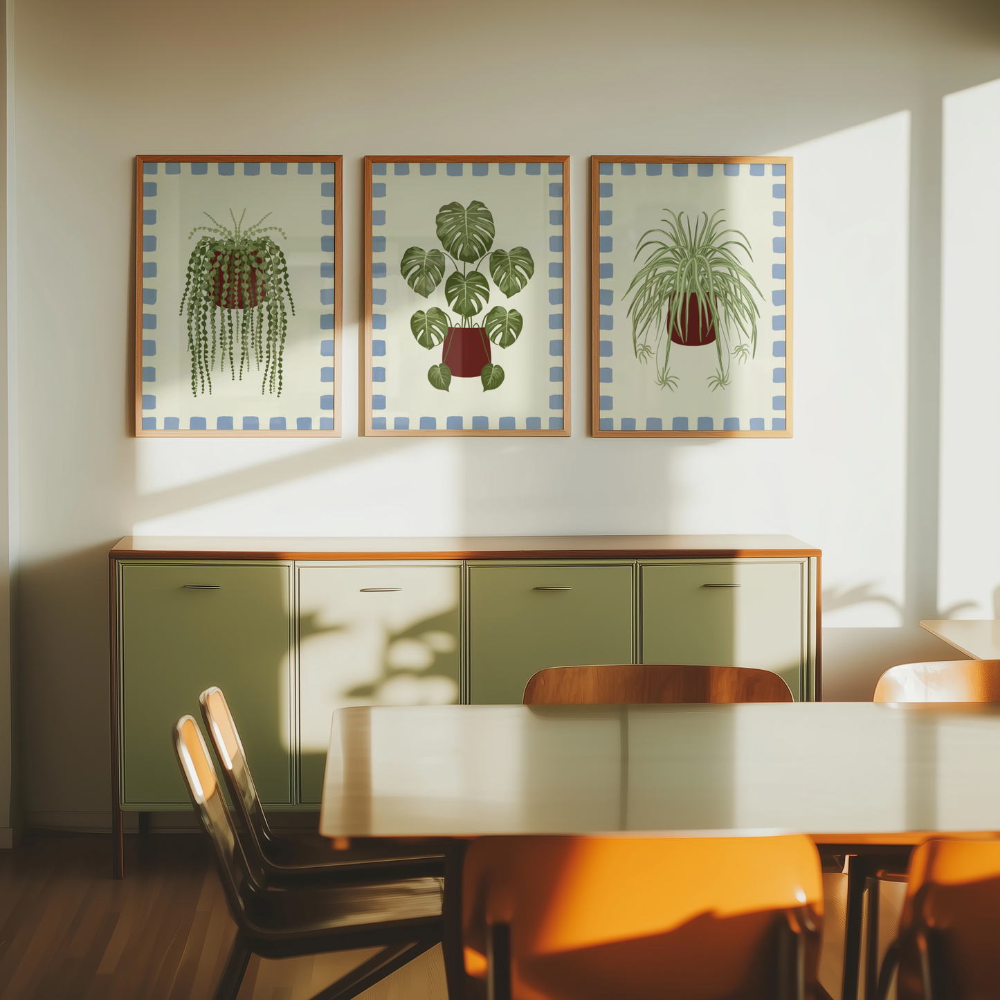 Set of 3 House Plant Print Bundle