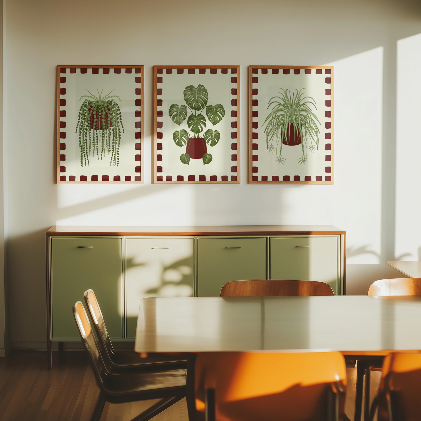 Set of 3 House Plant Print Bundle