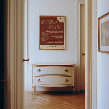 Prayer Plant Poster Print