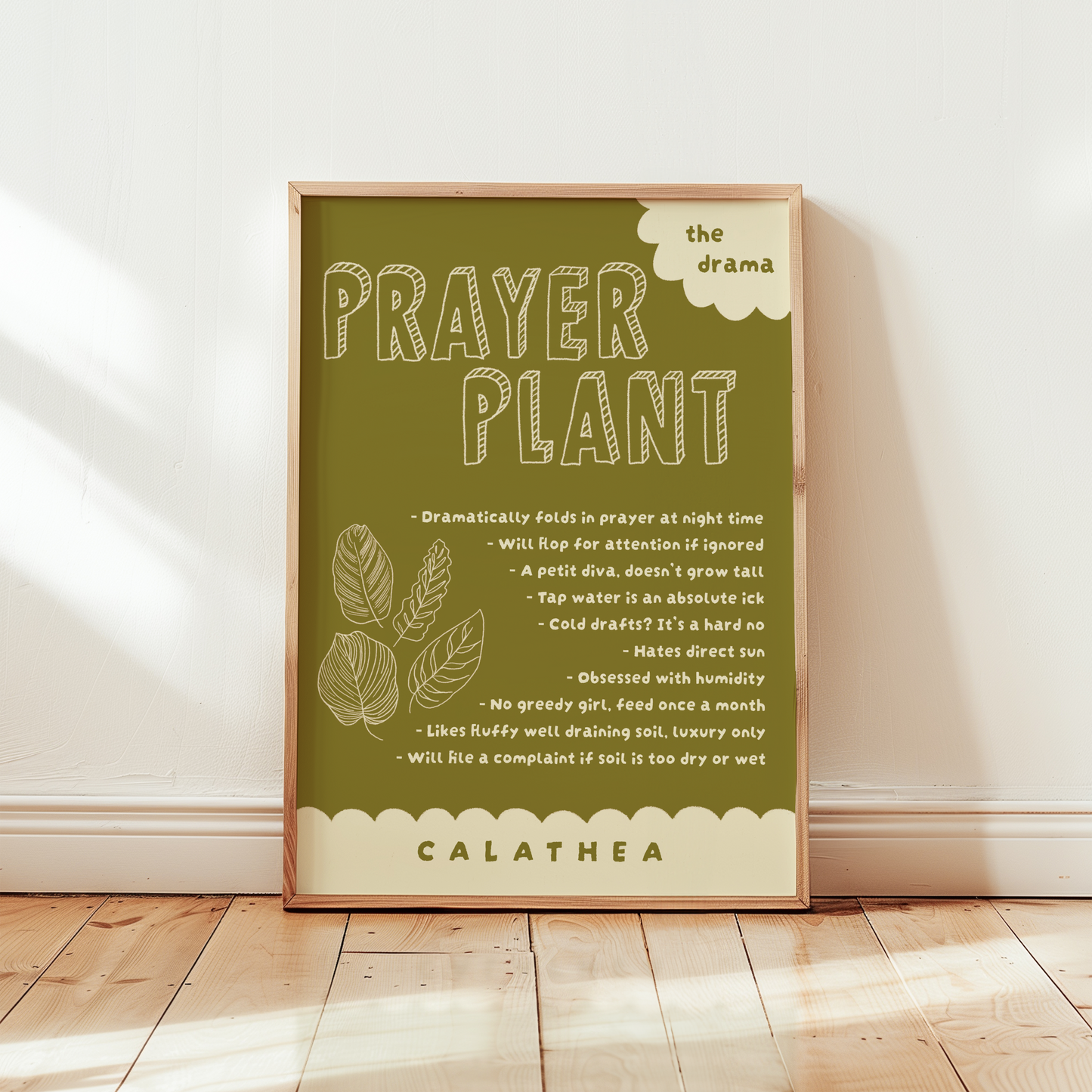 Prayer Plant Poster Print