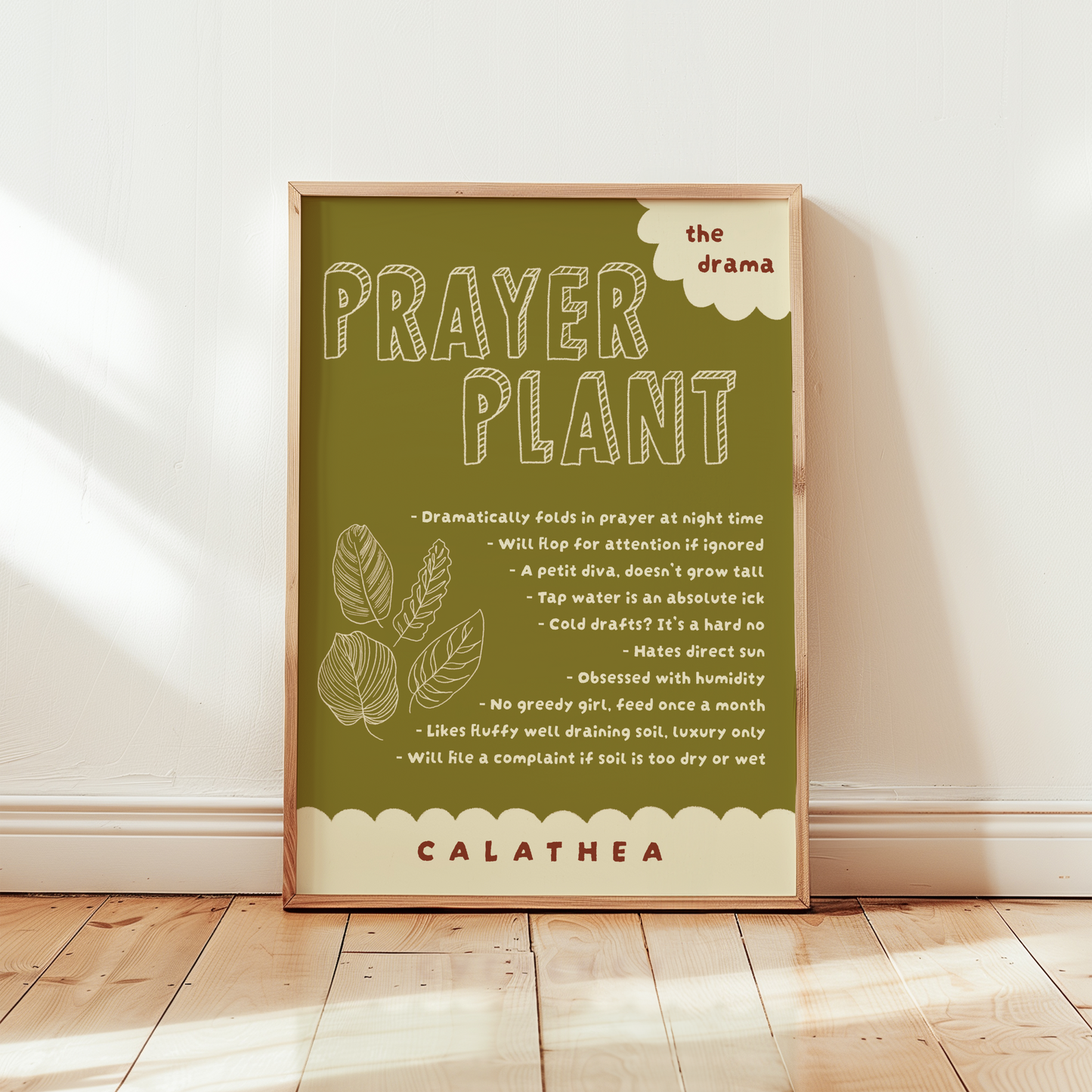 Prayer Plant Poster Print