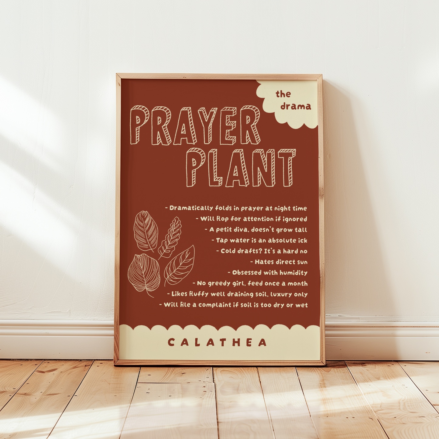 Prayer Plant Poster Print