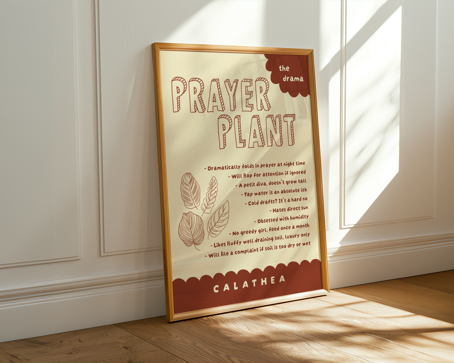 Prayer Plant Poster Print