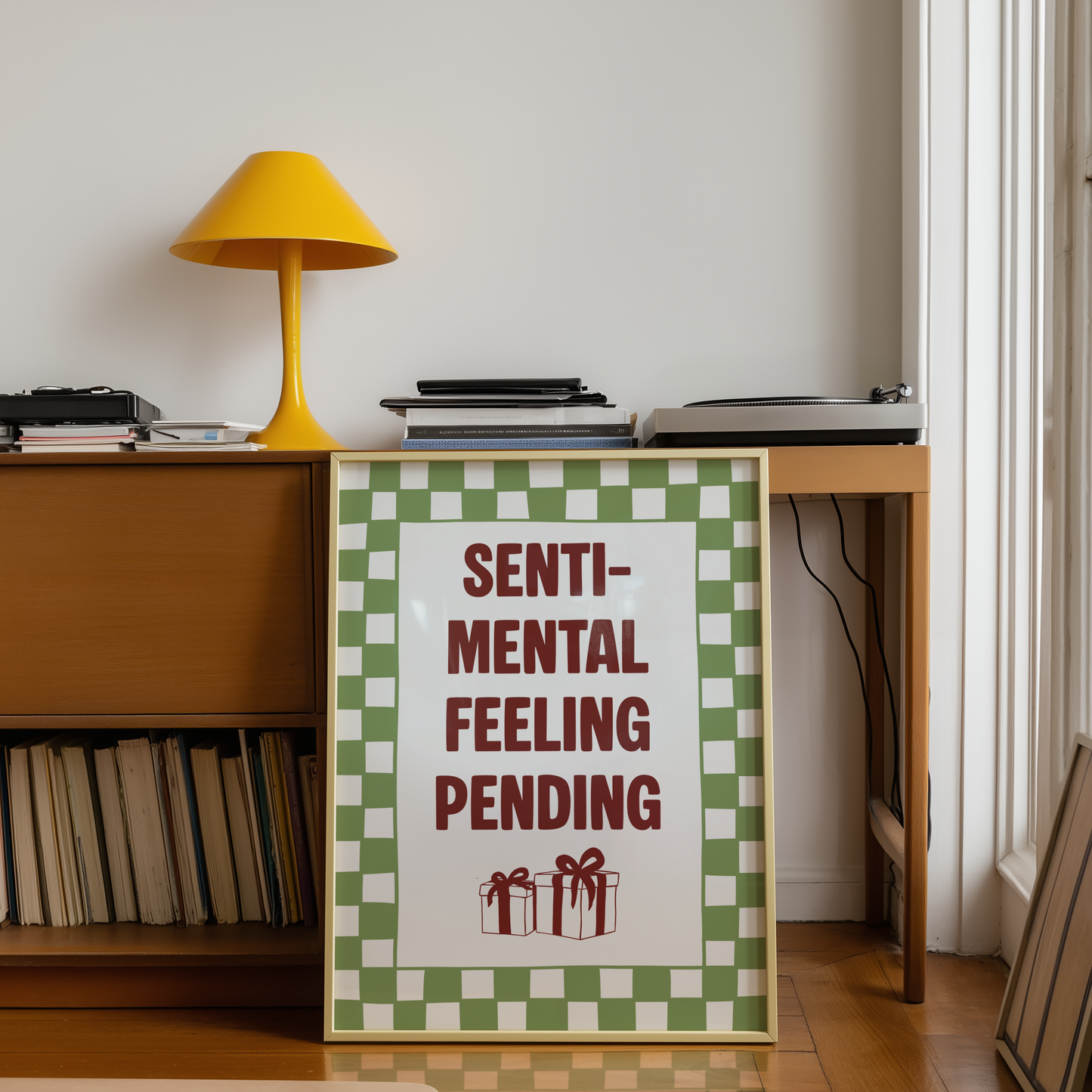 Sentimental Feeling Pending Christmas Print